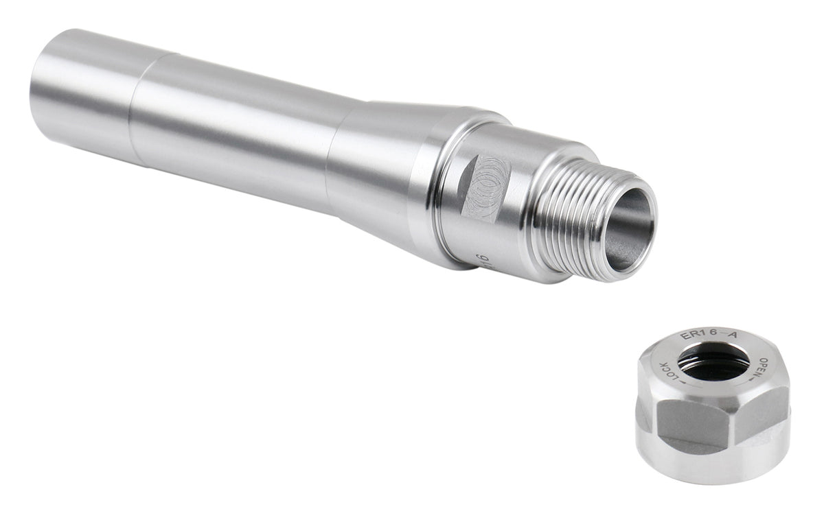 R8 Shank Plus 8 Pcs Er16 Collet System and 1 Wrench in a Fitted Box, 0223-0944