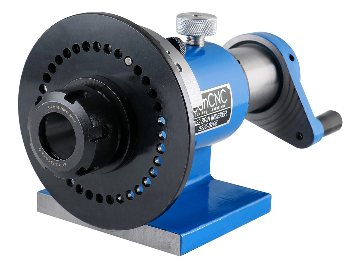 ER32 PRECISION INDEXING AND GRINDING SPIN JIG, WITH WRENCH, 0225-0206