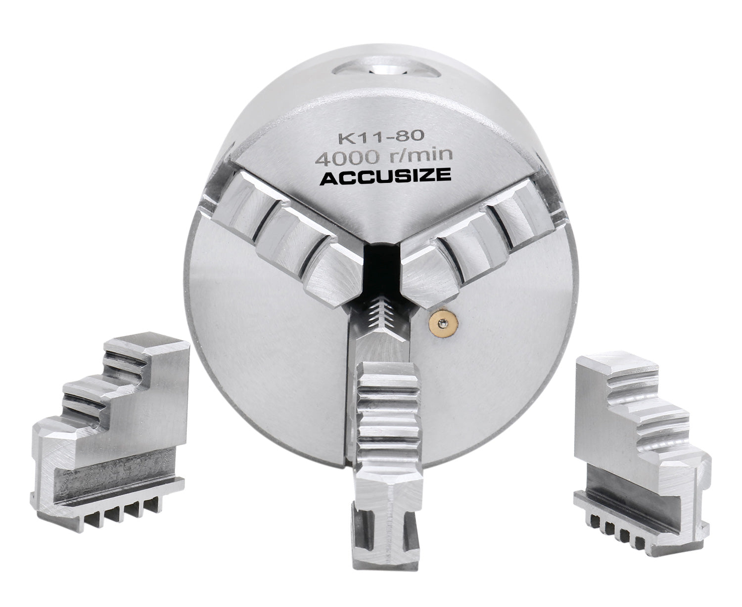 R8 Precision Lathe Chucks, 3-Jaw Self-Centering Scroll, Quick Change L