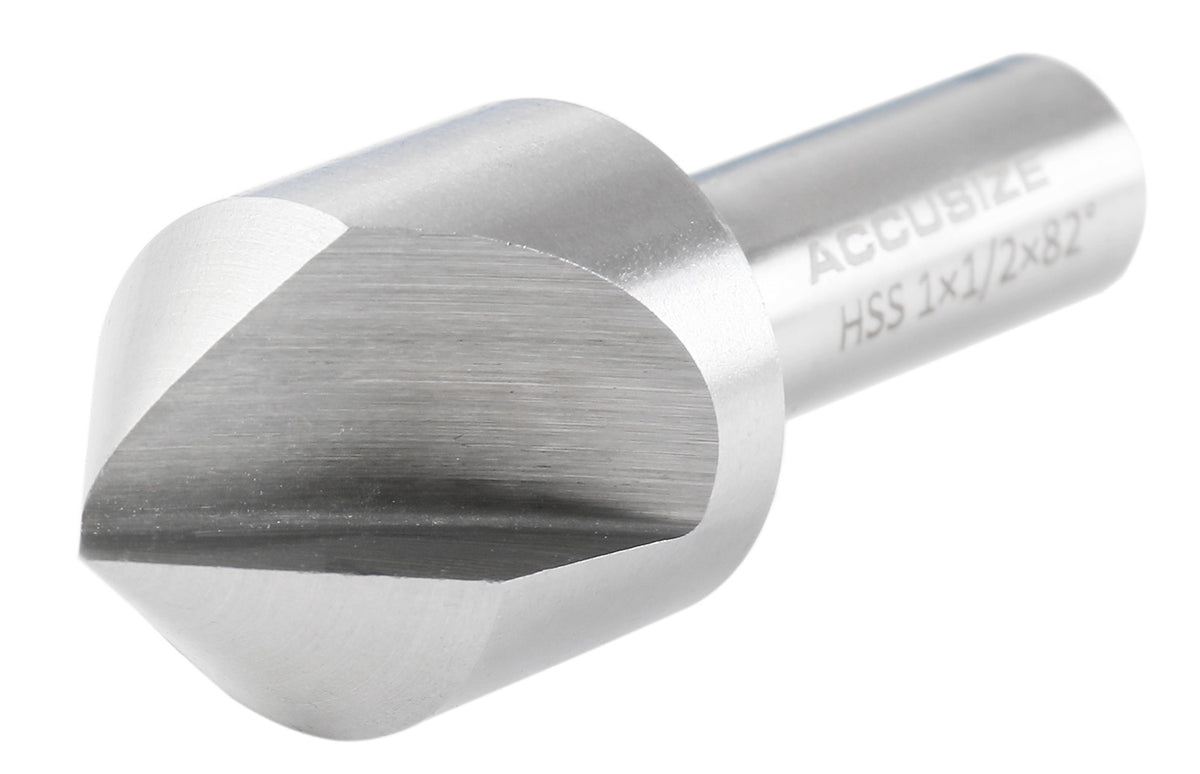 9 Pc Single Flute H.S.S. Countersink Set, 82 Degrees, Ground, 0245-1029