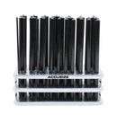 28 Pcs Transfer Punch Set, 3/32'' to 1/2'' by 64ths in Metal Index, 0250-0028