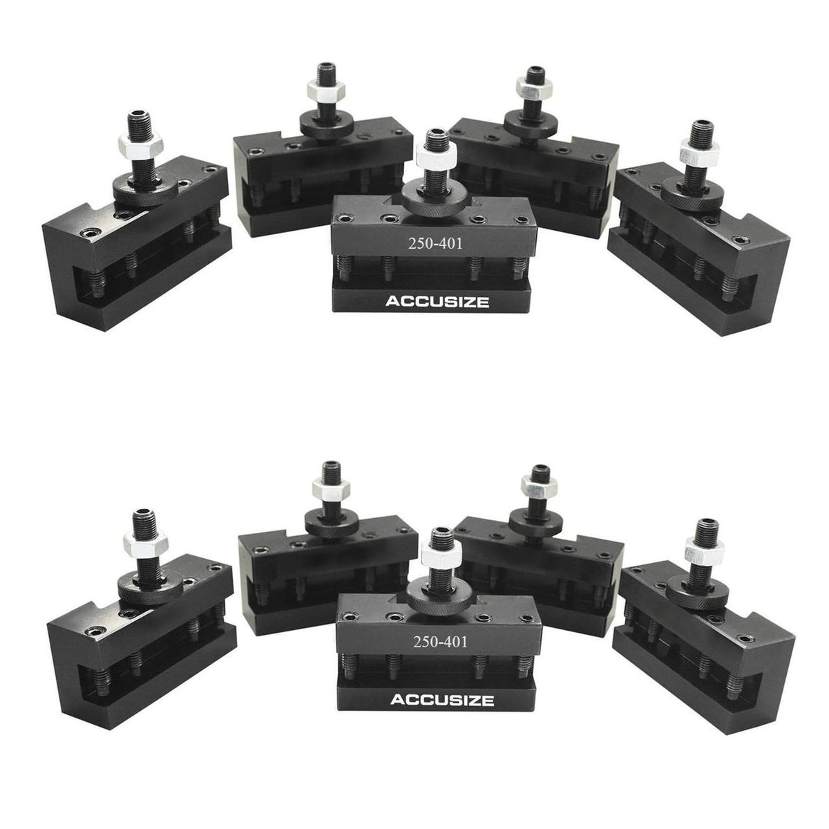 0250-0401x10, 10 Pcs of CA Turning and Facing Holder, Quick Change Tool Holder