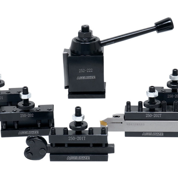 10 Pcs BXA Wedge Type Quick Change Tool Post Set, 0251-0229