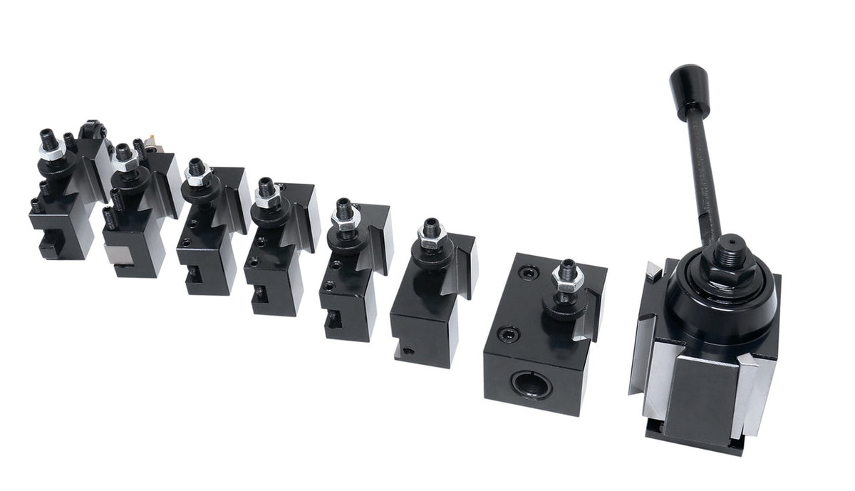10 Pcs BXA Wedge Type Quick Change Tool Post Set, 0251-0229