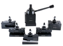 Quick Change Tool Post Sets (USA STYLE), Wedge Type (6 Piece/Sets)