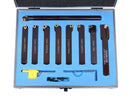 1/2" 9 Pieces/Set, Indexable Carbide Turning Tools and Boring Bar,  2988-0012
