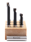 3/8'' 9 Pc Carbide Tipped Boring Bar Set, 0375-0111