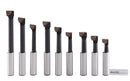 3/8'' 9 Pc Carbide Tipped Boring Bar Set, 0375-0111