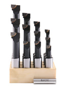 3/4'' 12 Pc Carbide Tipped Boring Bar Set, 0375-0777