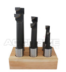 1'' 6 Pc Carbide Tipped Boring Bar Set, 0375-0999
