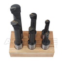 1'' 6 Pc Carbide Tipped Boring Bar Set, 0375-0999