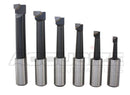 1'' 6 Pc Carbide Tipped Boring Bar Set, 0375-0999
