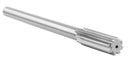 15.0 mm H.S.S. M2 Straight Shank Straight Flute Chucking Reamers, Right Hand, Shank Dia 11 mm, 6 Flute, 8'' Oal, 0400-5150