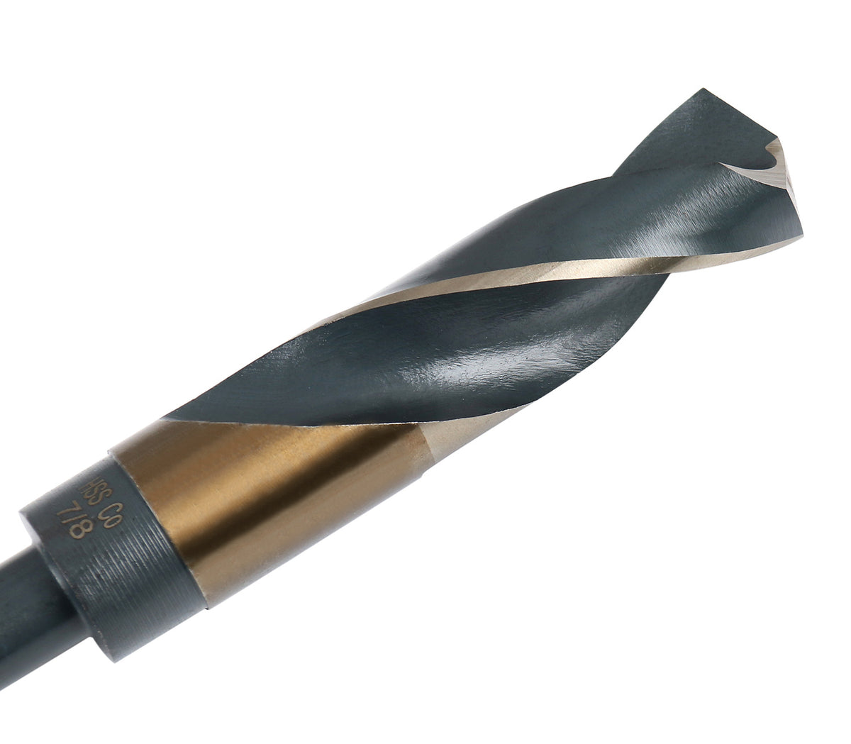 ANSI M35(H.S.S. + 5% Cobalt) 1/2" Shank S & D Drill, 135° Split Point