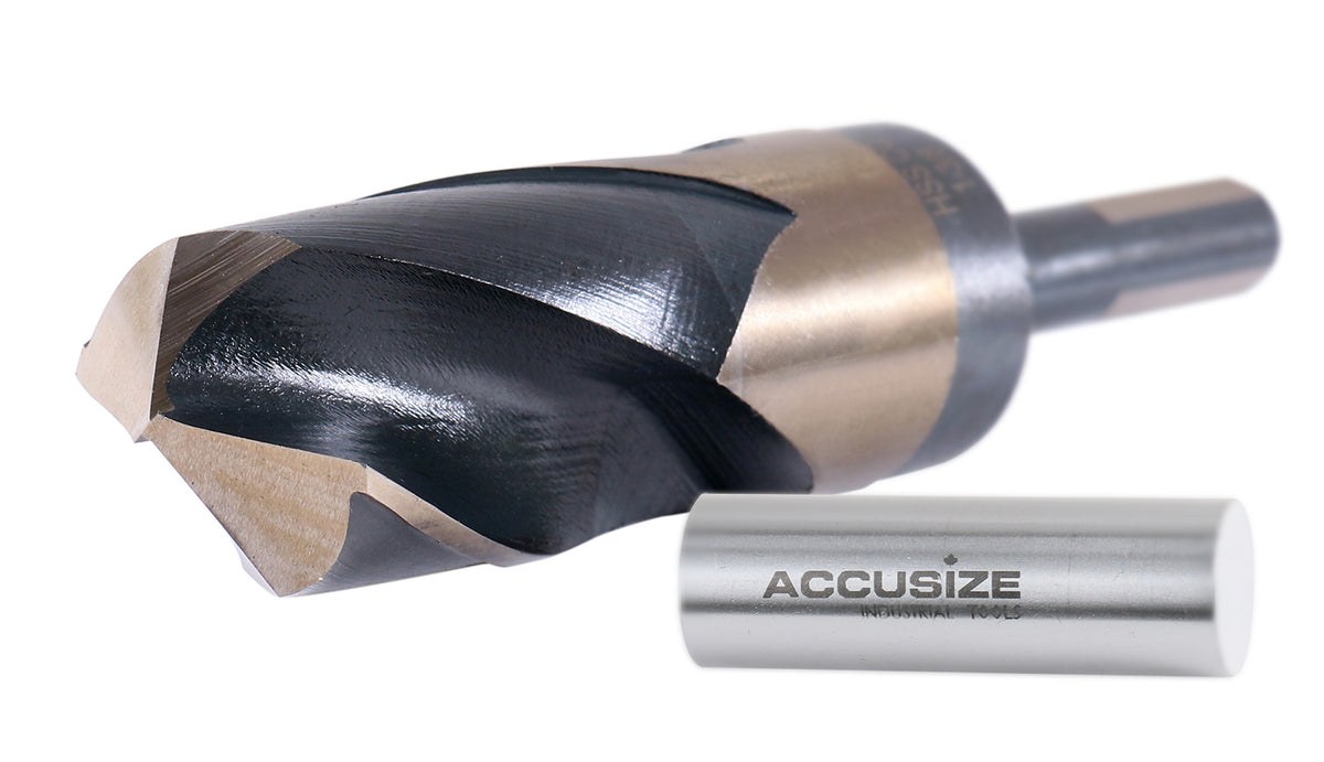 ANSI M35(H.S.S. + 5% Cobalt) 1/2" Shank S & D Drill, 135° Split Point