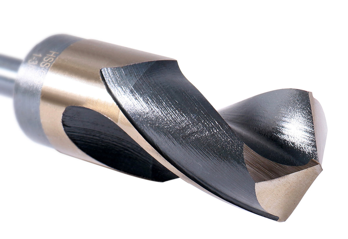 ANSI M35(H.S.S. + 5% Cobalt) 1/2" Shank S & D Drill, 135° Split Point