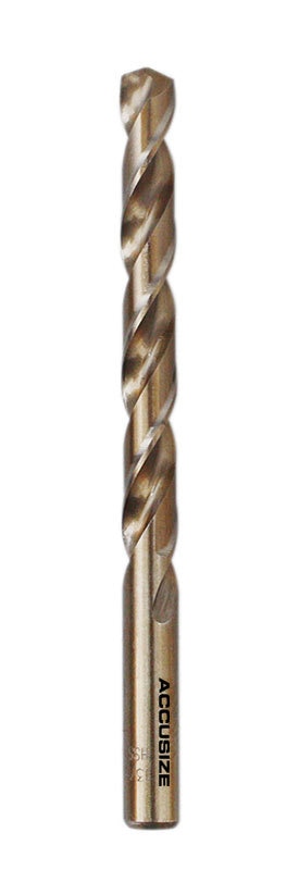Jeu de 29 pièces à pointe fendue 135 degrés, M35 (HSS +5% de cobalt), 1/16" - 1/2" par 1/64" Jeu de forets Jobber en Allemagne Boîte rose plastique, Jeu de forets à cobalt, #0422 -0029