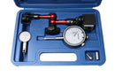 Ensemble d'outils de mesure 3pc, indicateur de cadran de 1 po x 0,001 po, indicateur de test de cadran 0.03" x 0.0005" et une base mini magnétique de 30kgs, combo professionnel, 0510-0518