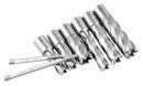 Slugger Cutter Set, 9/16", 11/13", & 13/16" Cut Dia, 1" & 2" Cut Depth, 3/4" Weldon Shank, 2 Pilot Pins, 8 Pcs, 0519-0002