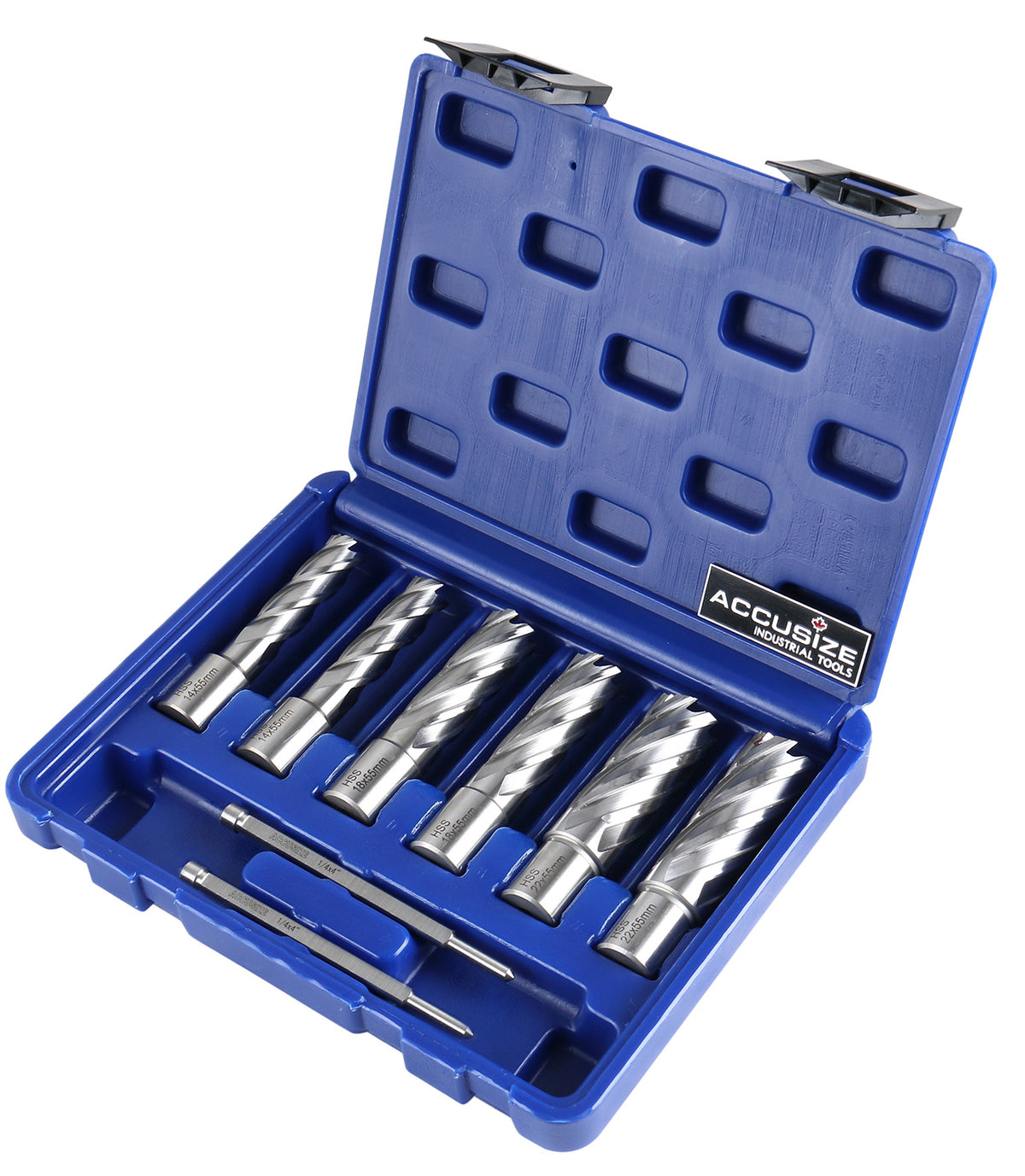 Slugger Cutter Set 14, 18, 22mm Cutting Dia; 55mm Cutting Depth, 0519-0055