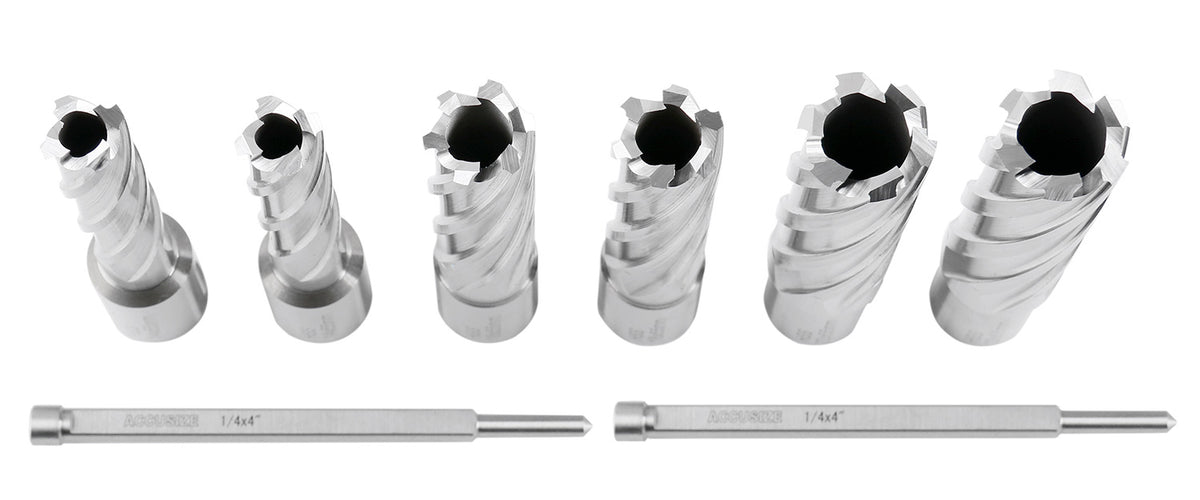 Slugger Cutter Set 14, 18, 22mm Cutting Dia; 55mm Cutting Depth, 0519-0055
