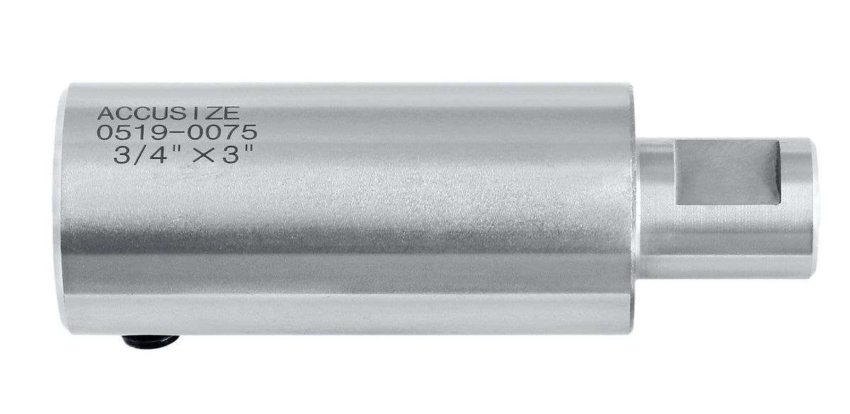 Adaptateur de coupe annulaire à tige Weldon 3/4 po, 2", 3", 4", etc.
