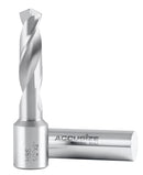 HSS Fully Ground Drills with 3/4in., Weldon Shank, 0519 Series