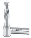 HSS Fully Ground Drills with 3/4in., Weldon Shank, 0519 Series