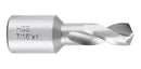 6pcs/Set H.S.S. Fully Ground Drill Set with 3/4" Weldon Shank, 1inch Cutting Depth, 0519-2501
