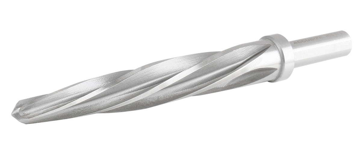 Hss Spiral Flute Aligning Reamer, 3/4'' Cutting Diameter, 1/2'' Shank Diameter, 0522-0034