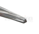 H.S.S. Aligning Reamer, Spiral Flute, 3/8" or 1/2" Straight Shank with 3-Equal Flat