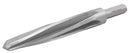 H.S.S. Aligning Reamer, Spiral Flute, 3/8" or 1/2" Straight Shank with 3-Equal Flat