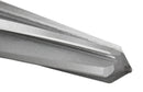 H.S.S. Aligning Reamer, Spiral Flute, 3/8" or 1/2" Straight Shank with 3-Equal Flat