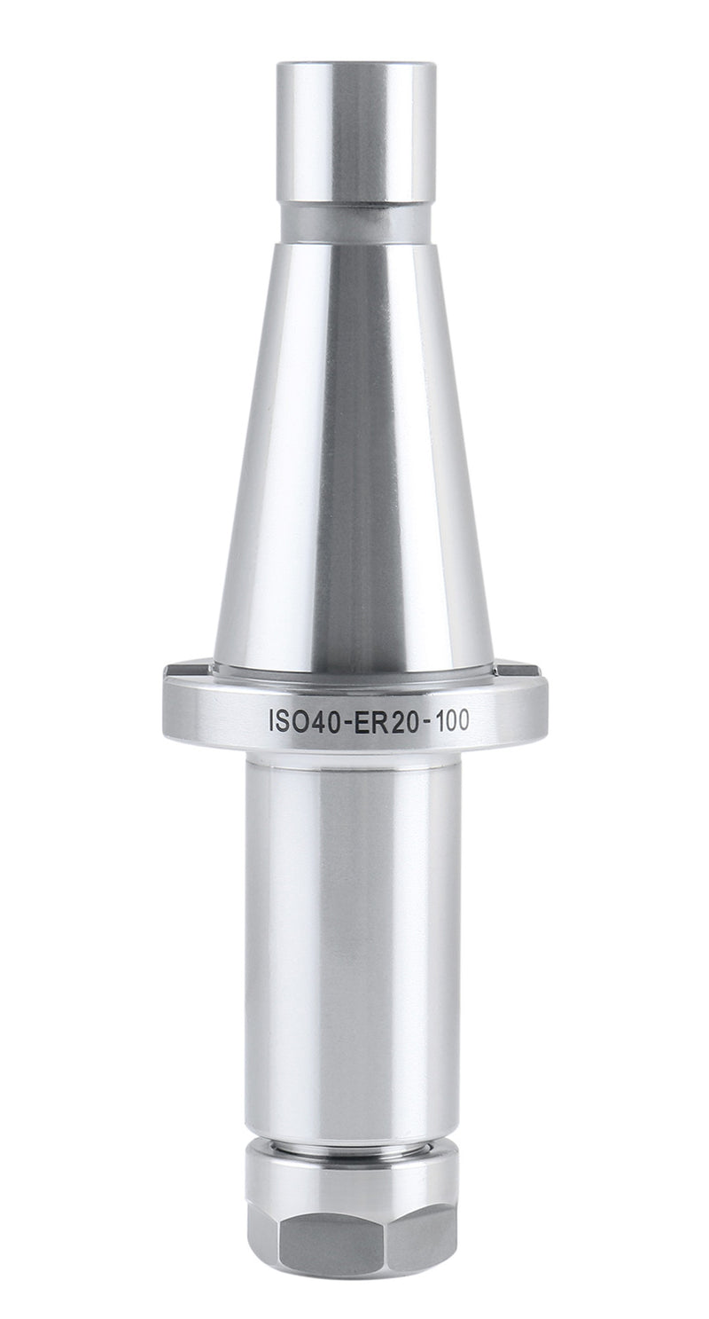 ISO40 Supports pour pinces ER40, avec filetage 5/8"-11, Longueur : 100mm,