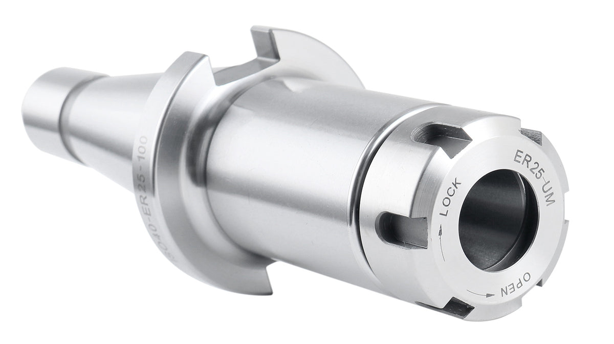 ISO40 Holders for ER Collets, with thread 5/8"-11, Length: 100mm