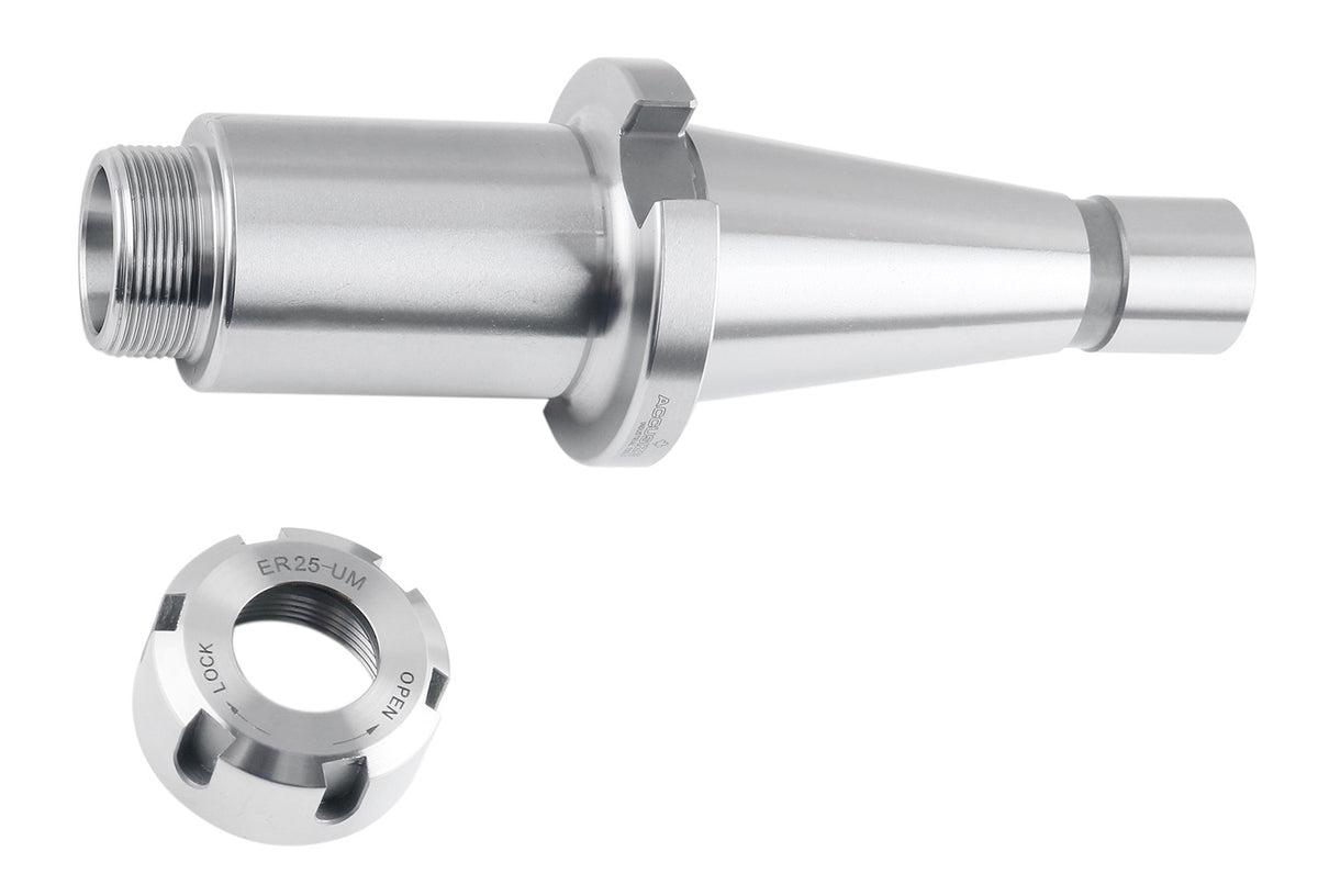 ISO40 Holders for ER Collets, with thread 5/8"-11, Length: 100mm
