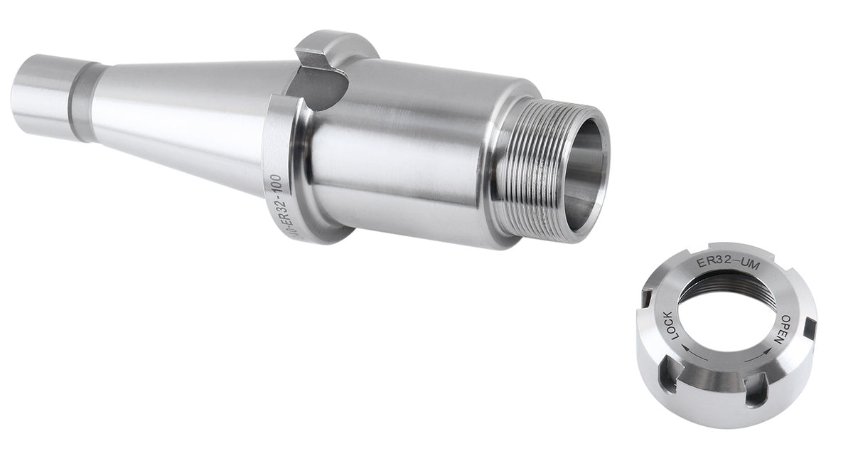 ISO40 Holders for ER Collets, with thread 5/8"-11, Length: 100mm