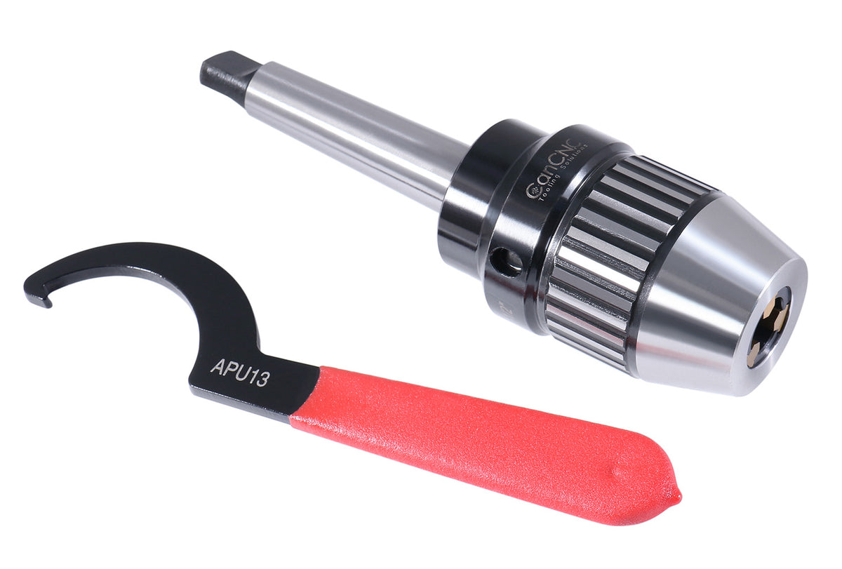 Precision Keyless Drill Chuck, Heavy-Duty with Integrated Shank, Titan