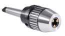 CanCNC Tooling Solutions 1/16-1/2" MT2 Precision Keyless Drill Chuck, Heavy-Duty with Integrated Shank, Titanium Jaws, 0537-1202