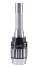 CanCNC Tooling Solutions 1/16-1/2" R8 Precision Keyless Drill Chuck, Heavy-Duty with Integrated Shank, Titanium Jaws, 0537-1208