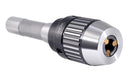CanCNC Tooling Solutions 1/16-1/2" R8 Precision Keyless Drill Chuck, Heavy-Duty with Integrated Shank, Titanium Jaws, 0537-1208