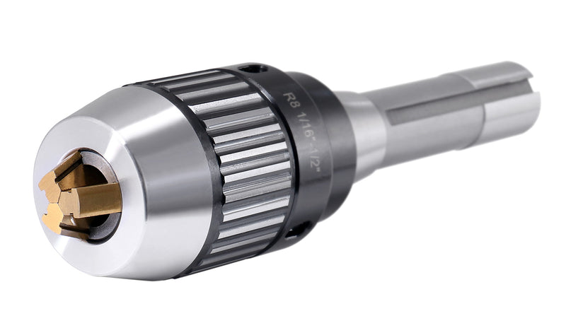 HIGH PRECISION 3 JAWS KEYLESS DRILL CHUCK - M051/20, Spindles for drill  bits and accessories, Chucks, Machinery