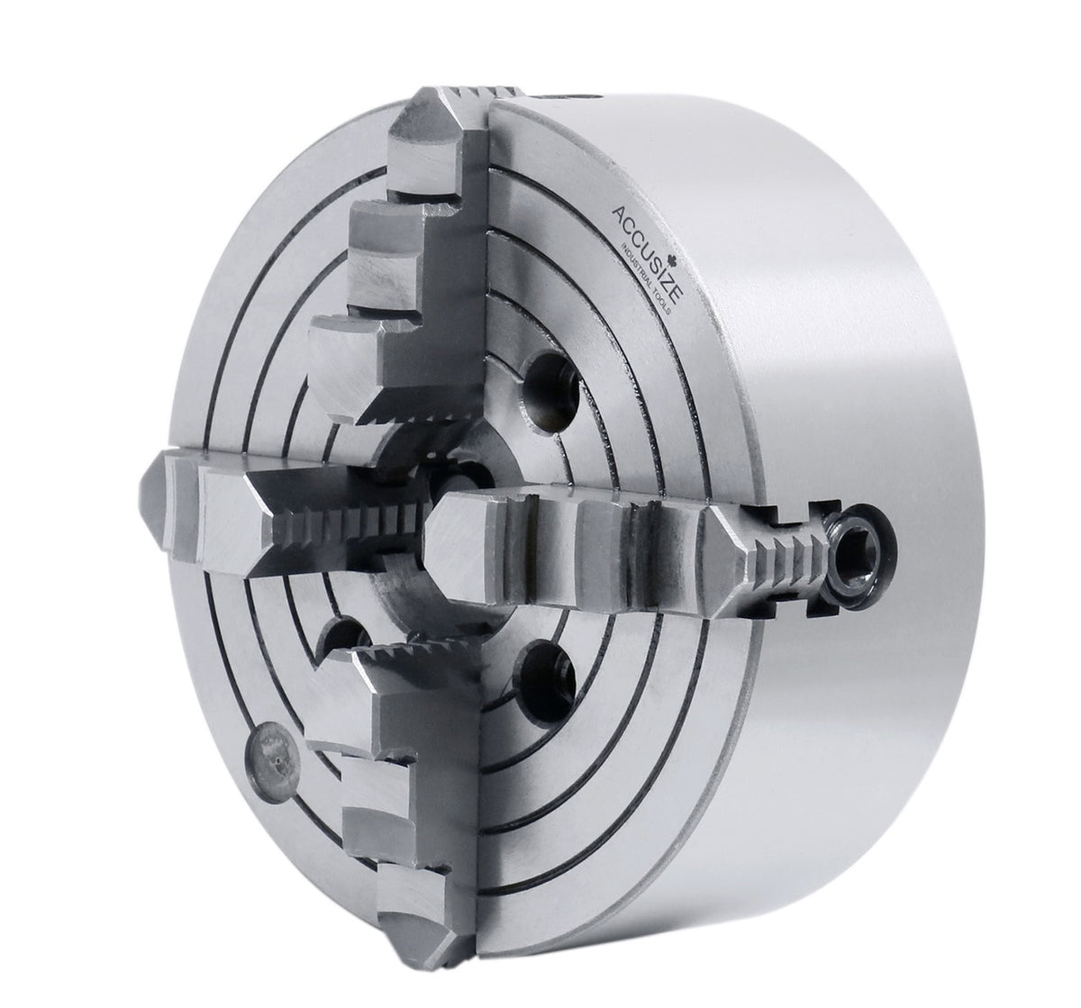 4-Jaw Independent Lathe Chucks, Plain Back
