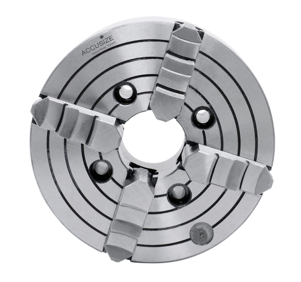 4-Jaw Independent Lathe Chucks, Plain Back