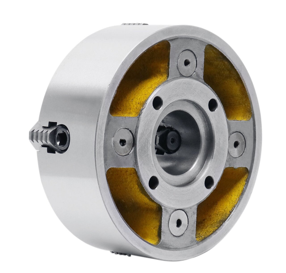 4-Jaw Independent Lathe Chucks, Plain Back