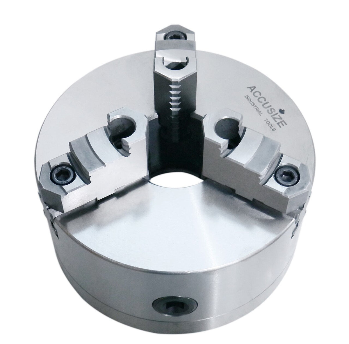 Two-Piece Reversible Jaws 3-Jaw Lathe Chucks, Direct Mount