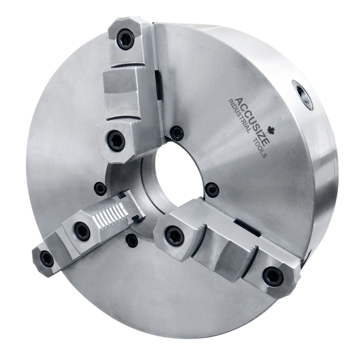 Two-Piece Reversible Jaws 3-Jaw Lathe Chucks, Direct Mount
