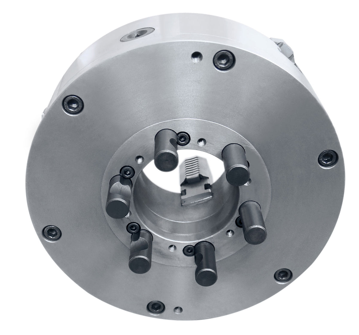 Two-Piece Reversible Jaws 3-Jaw Lathe Chucks, Direct Mount