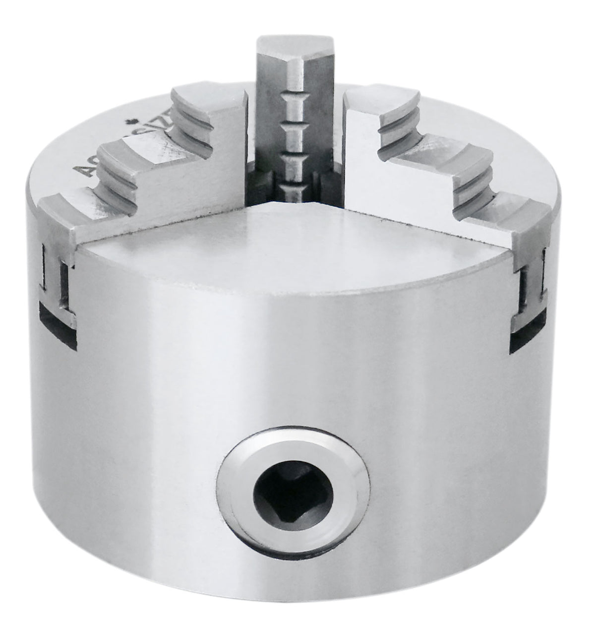 thumbnail image 2 of Accusize 8 Inch 3-Jaw Lathe Chuck - Plain Back With Reversible Jaws 2 of 12