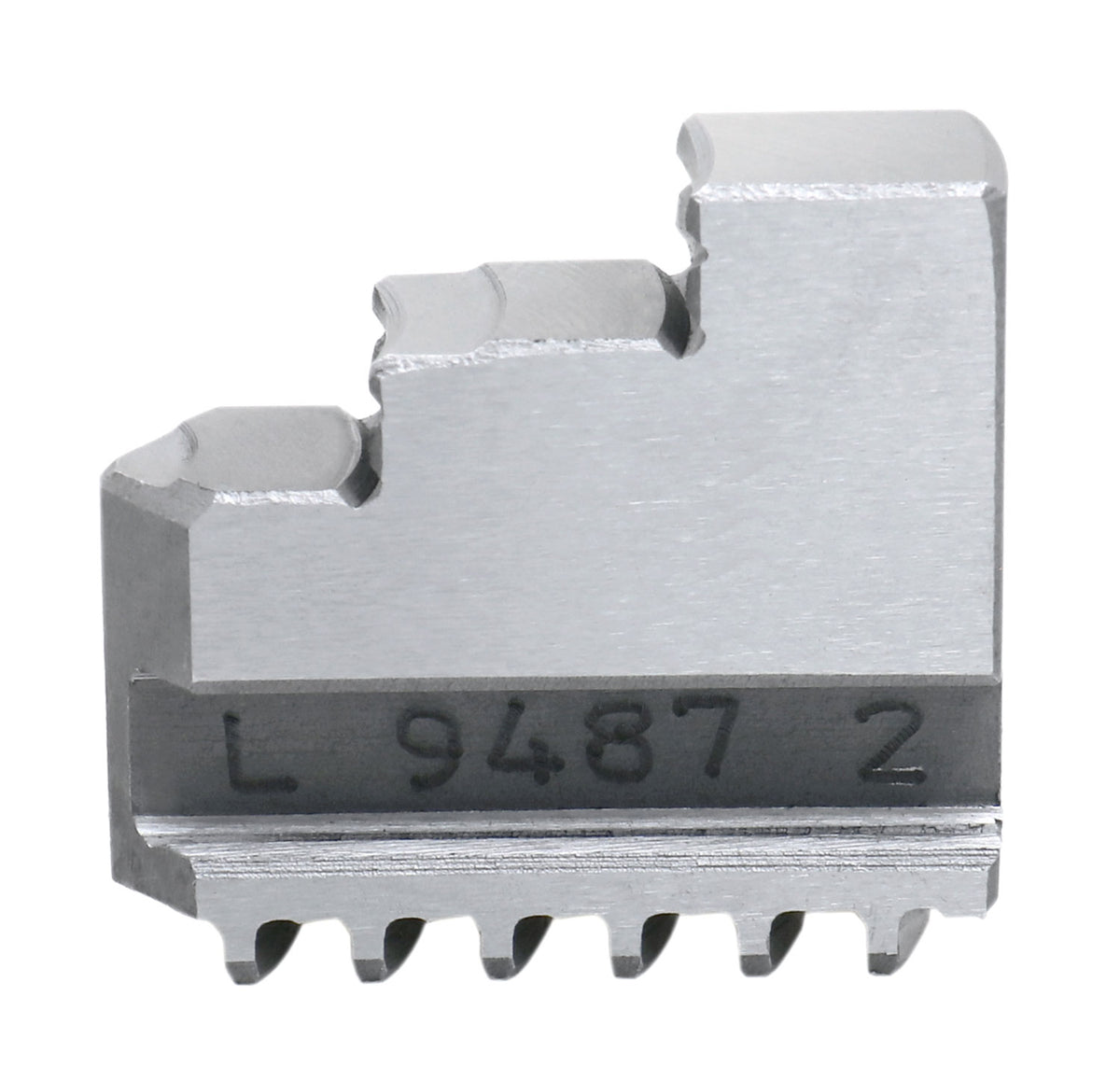 4''/100 mm 3-Jaw Chuck, Plain Back, 0.866'' Center Hole, 0559-0111